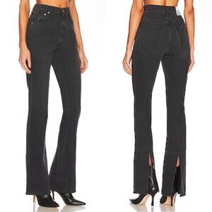 MOTHER SNACKS! NWT High Waist Wedge Slit Heel Jeans in Mouthwatering Size 29
